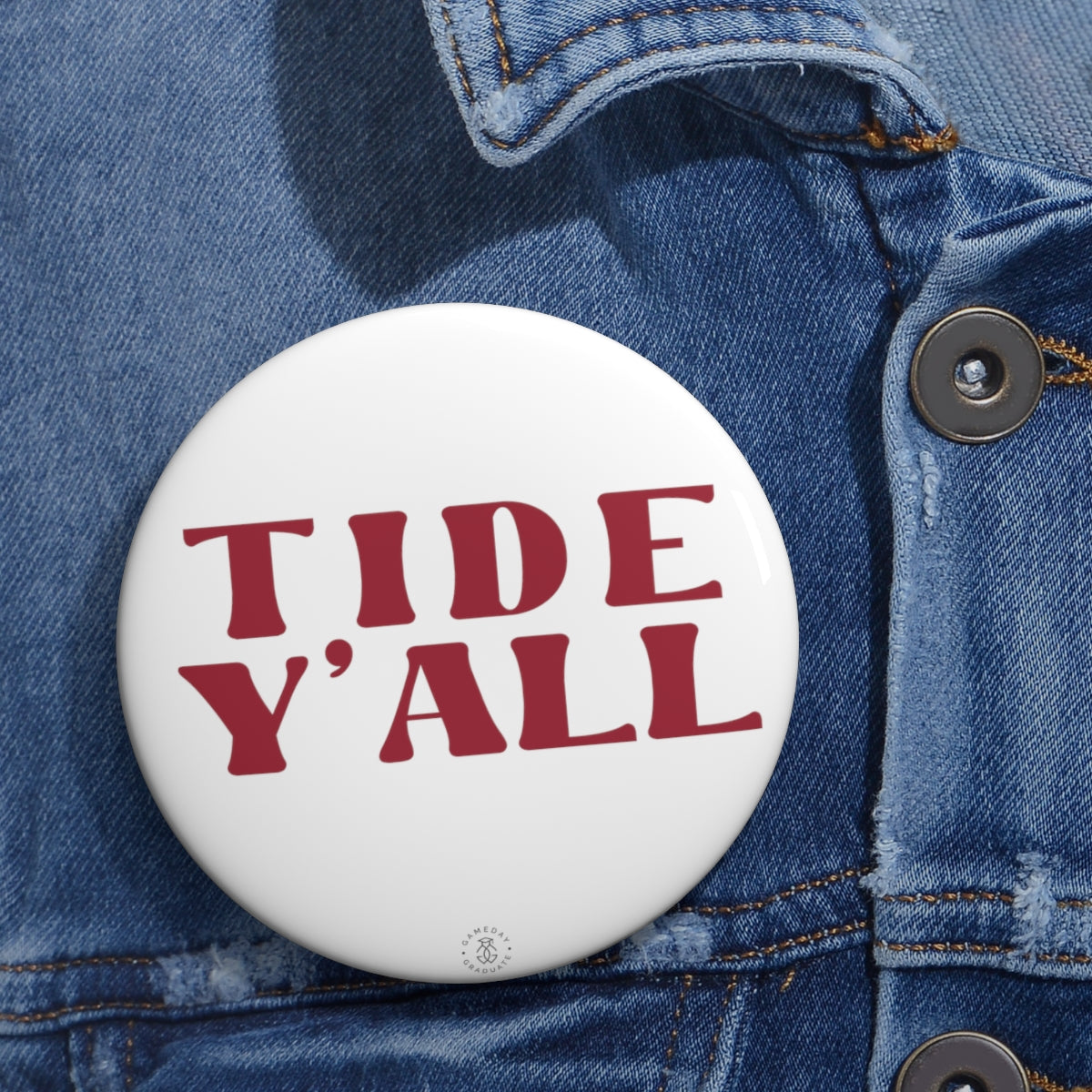 Tide Y'all Button