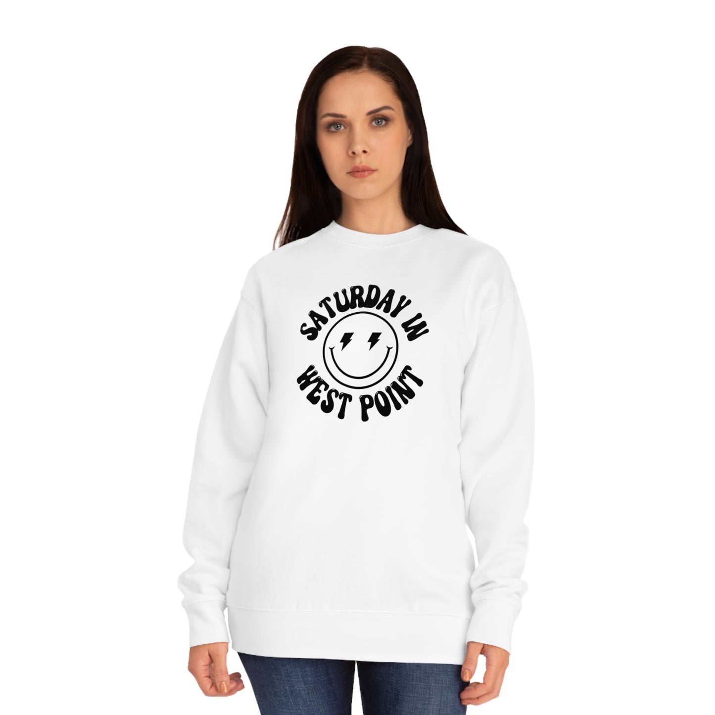 Smiley West Point Crew Sweatshirt