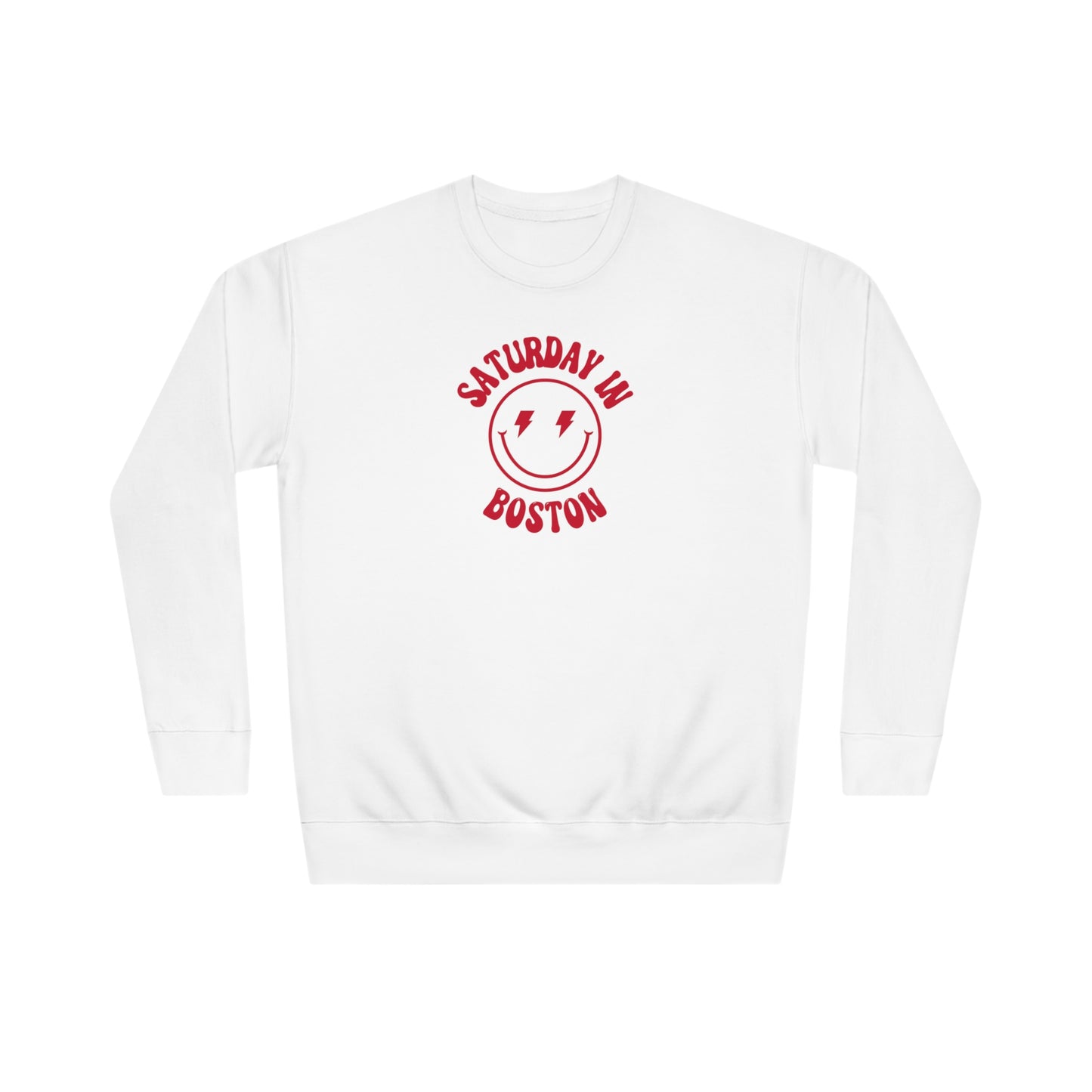Smiley Boston Crew Sweatshirt