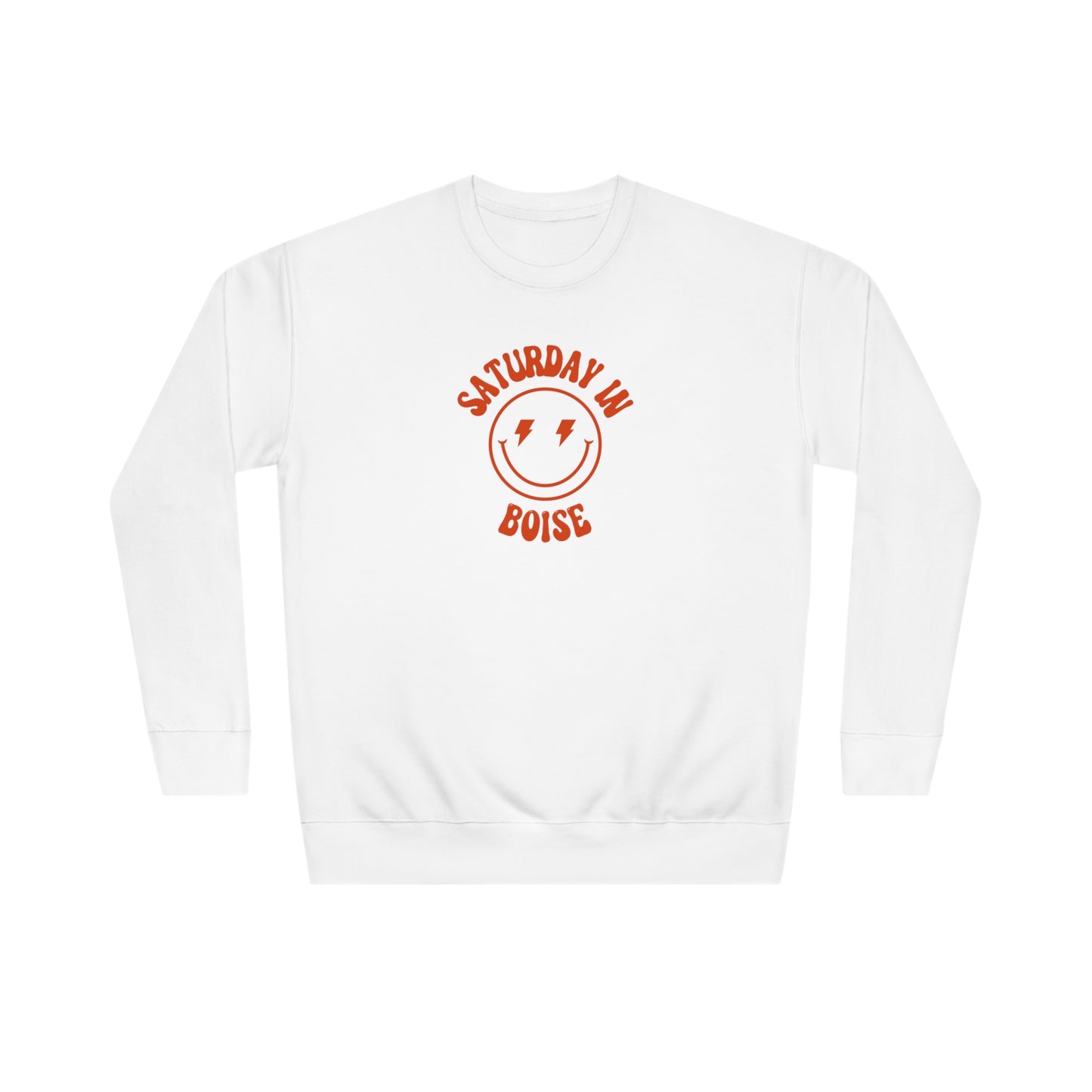 Smiley Boise Crew Sweatshirt