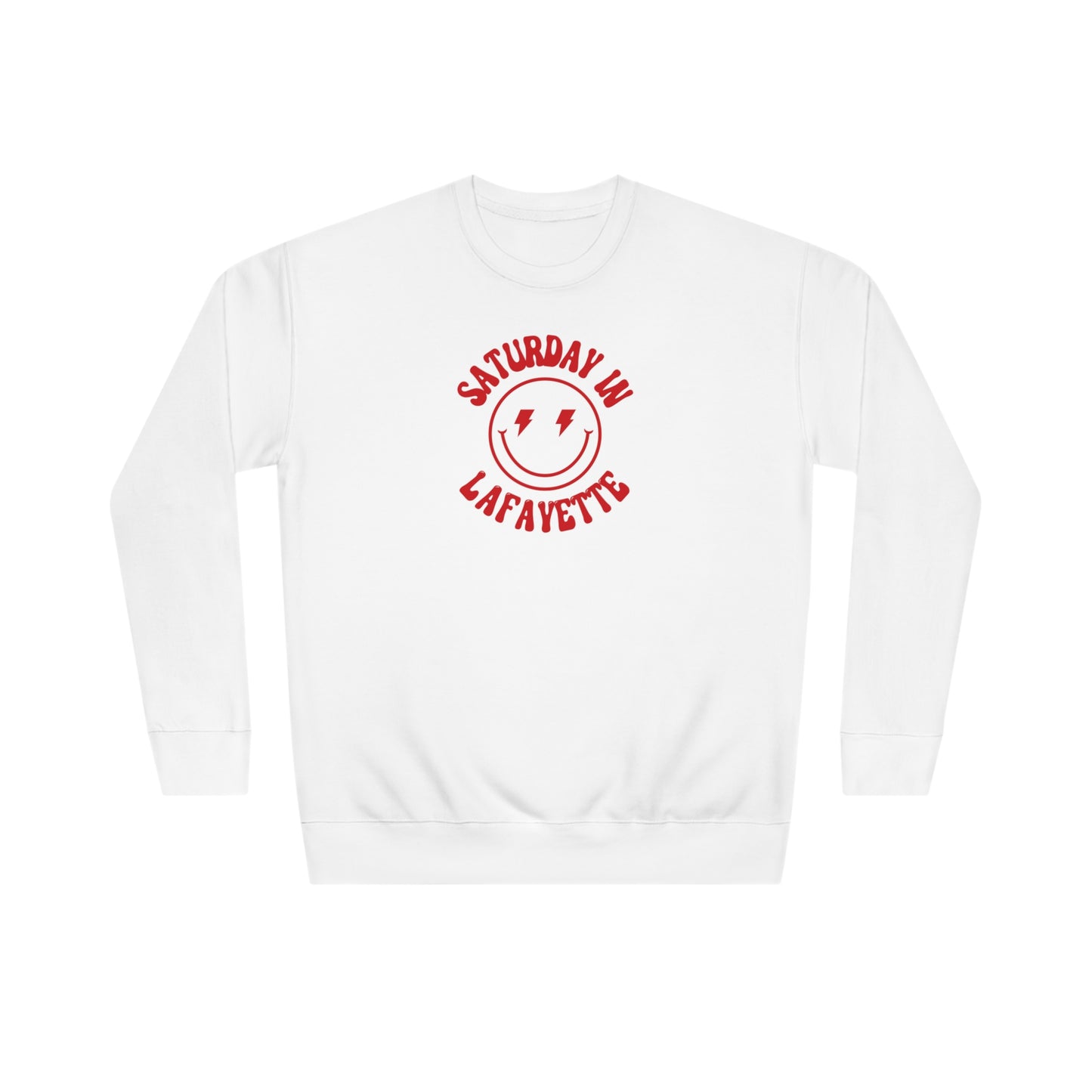 Smiley Lafayette Crew Sweatshirt - GG - CH