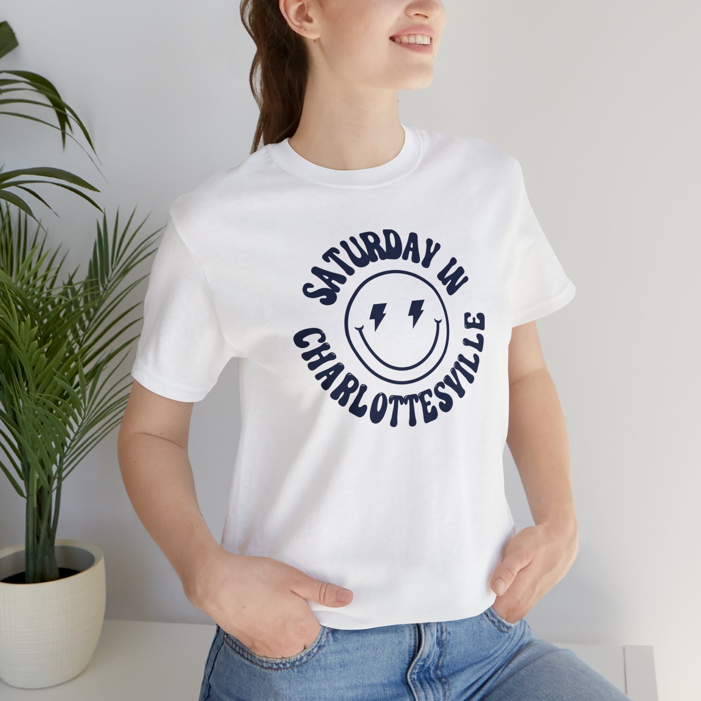 Smiley Virginia Short Sleeve Tee