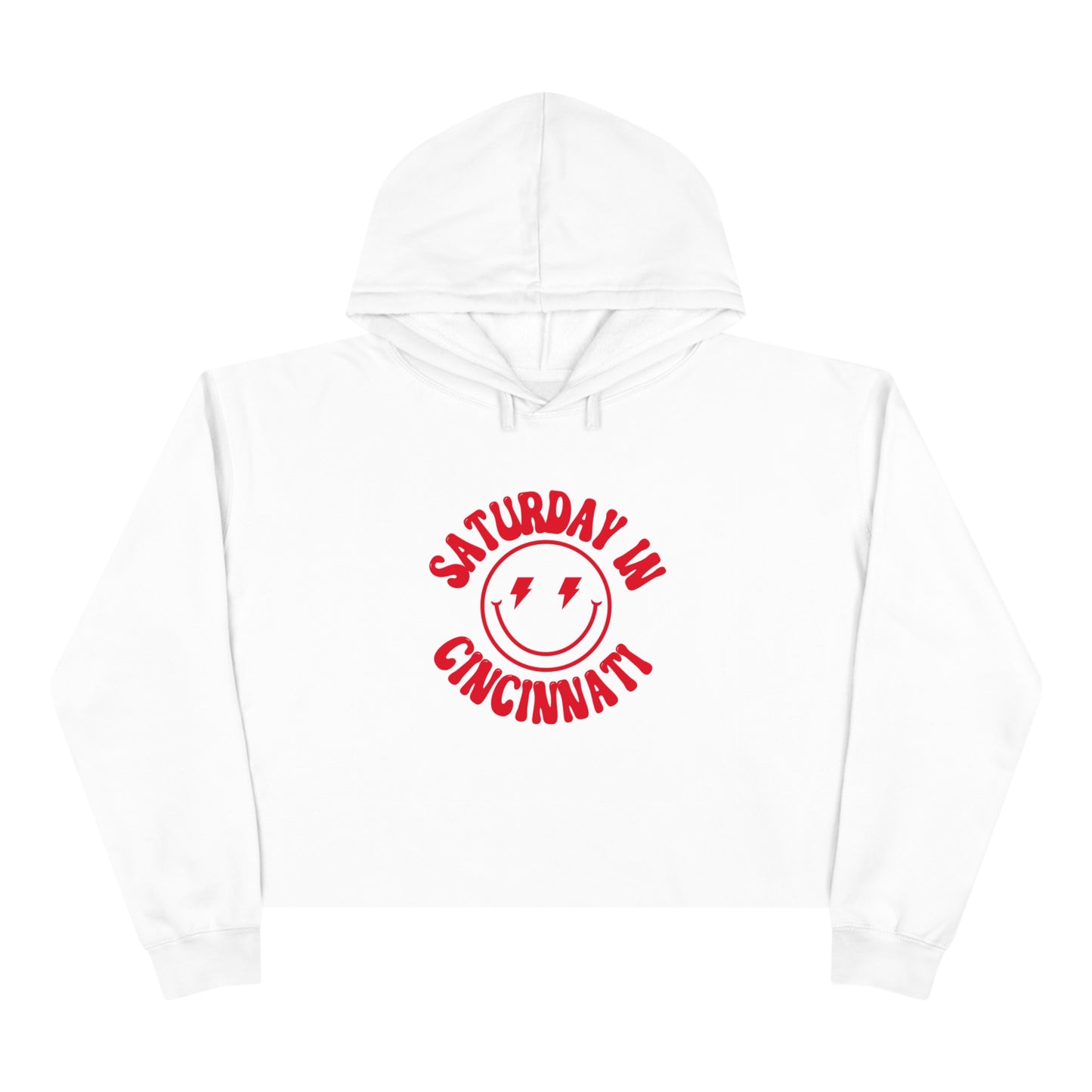 Cincinnati Crop Hoodie
