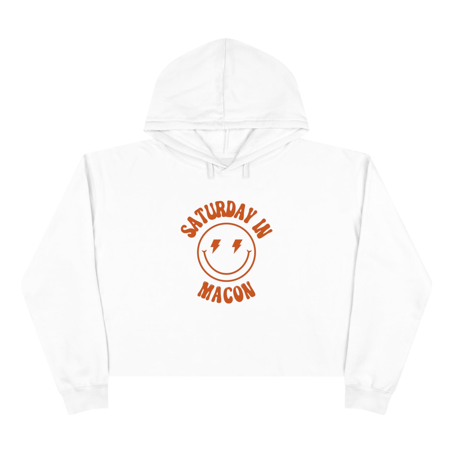 Smiley Mercer Crop Hoodie