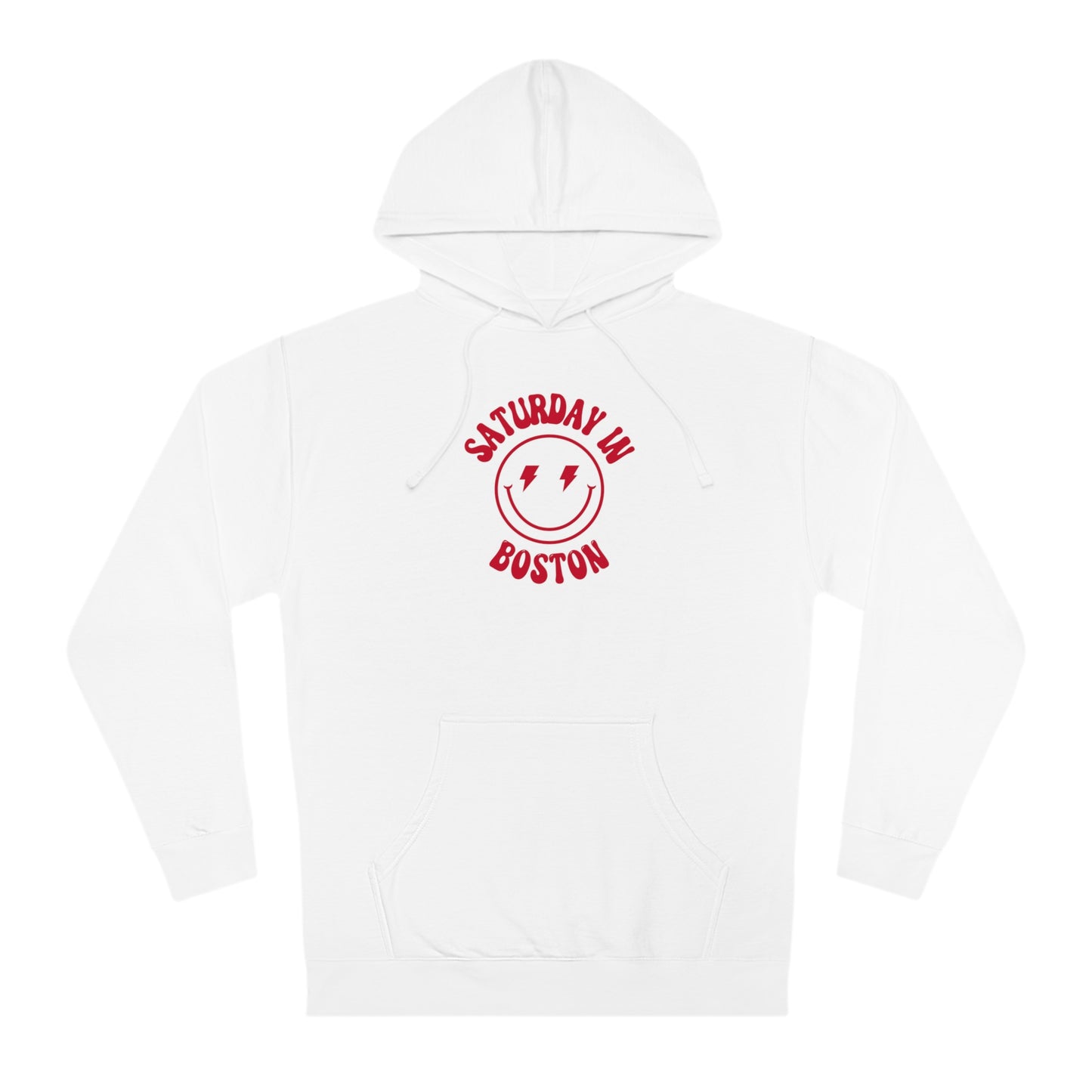 Smiley Boston Hooded Sweatshirt