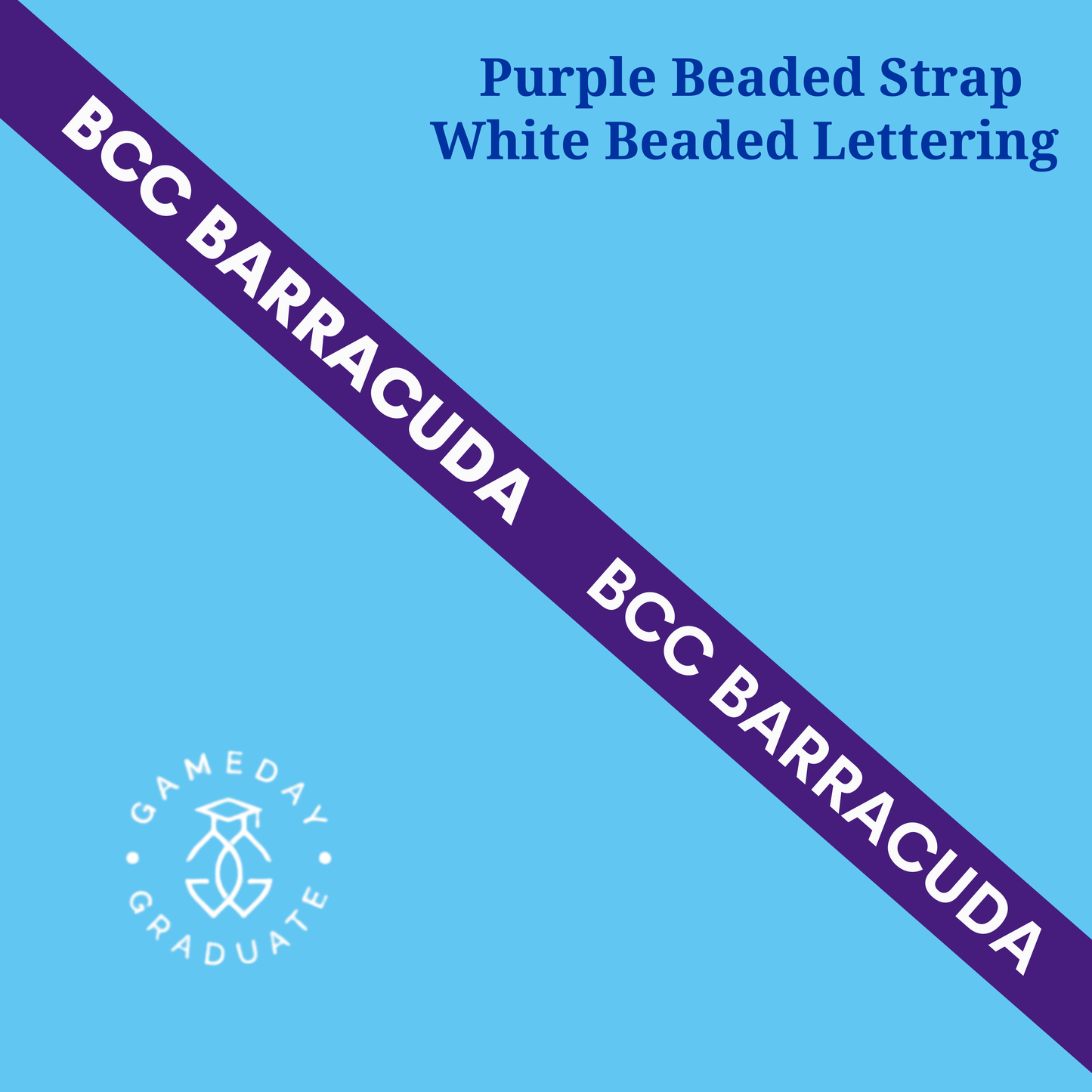 BCC Barracuda Beaded Strap