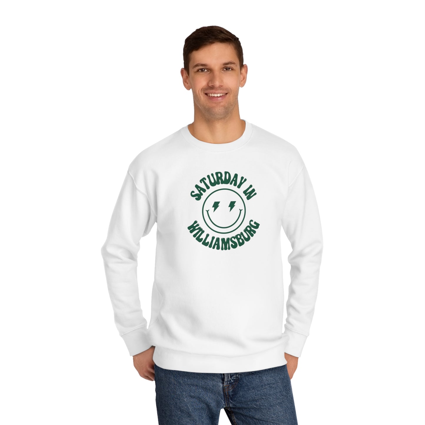 Smiley Williamsburg Crew Sweatshirt