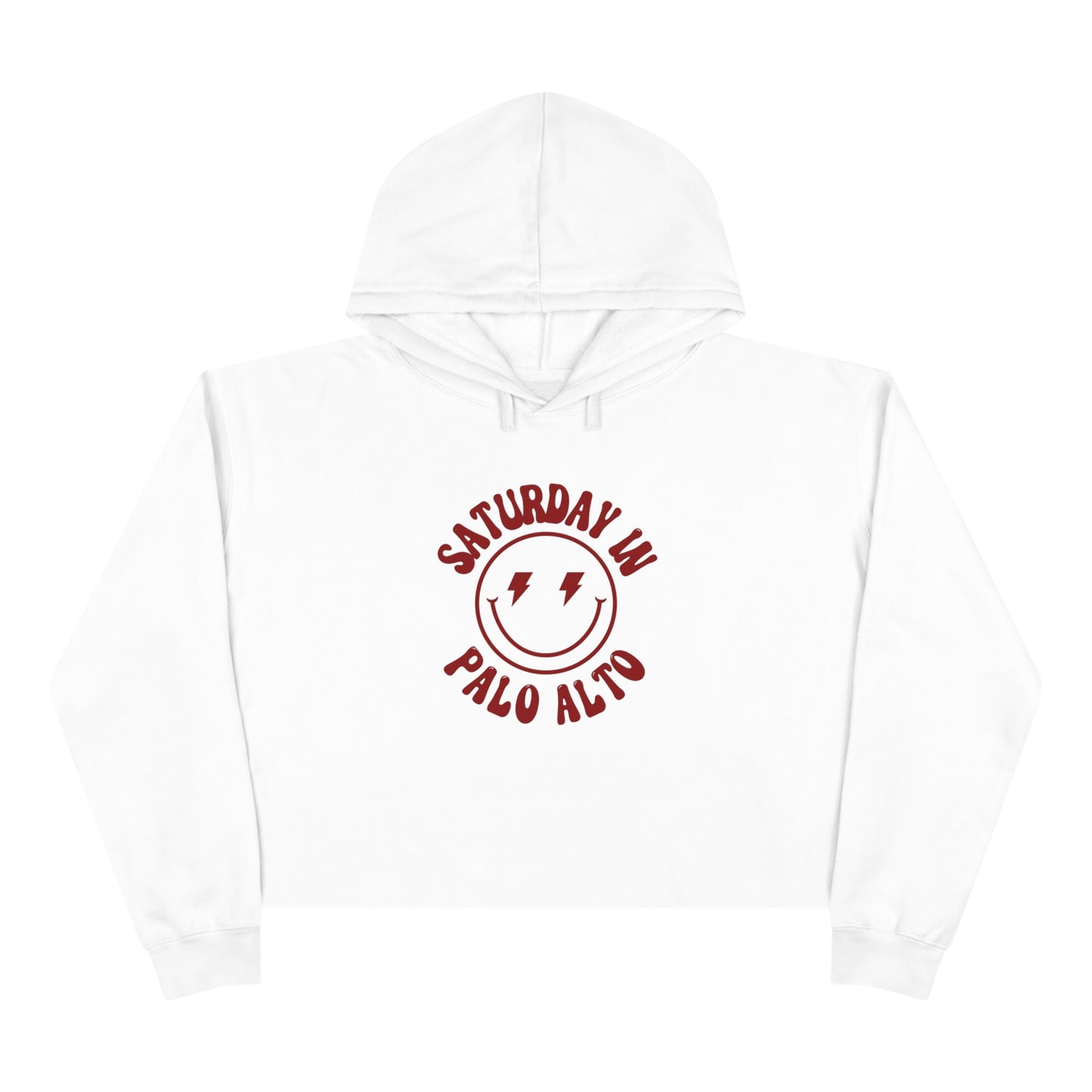 Smiley Stanford Crop Hoodie