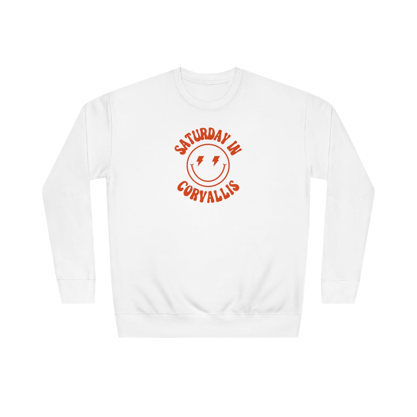 Smiley Oregon State Crew Sweatshirt