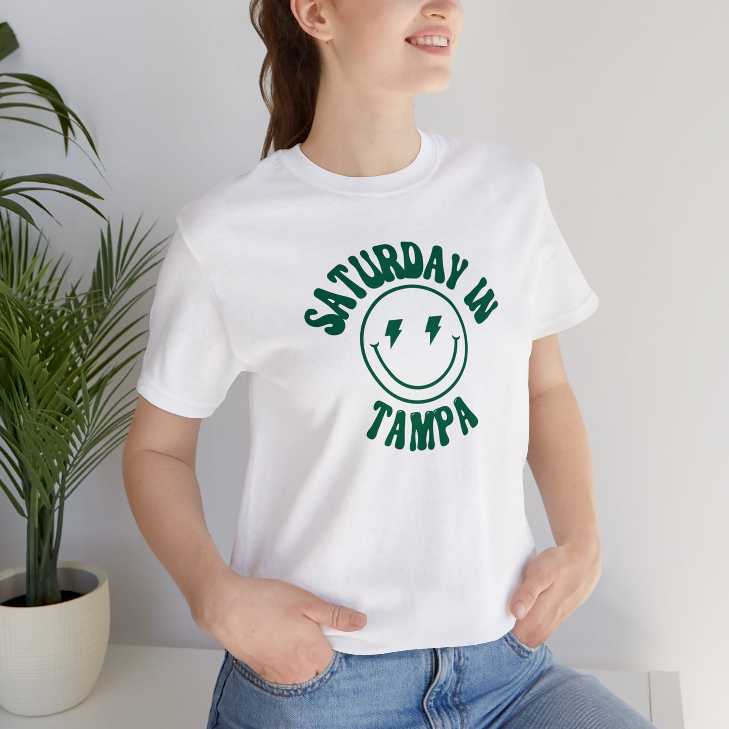 Smiley USF Short Sleeve Tee