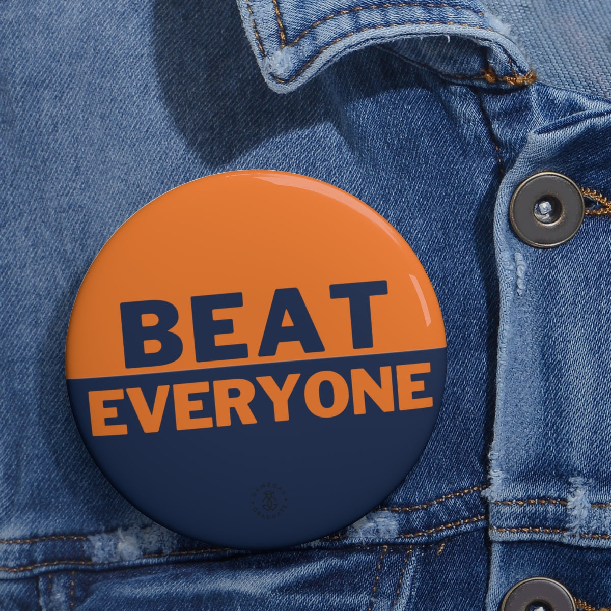 Auburn Beat Everyone Button