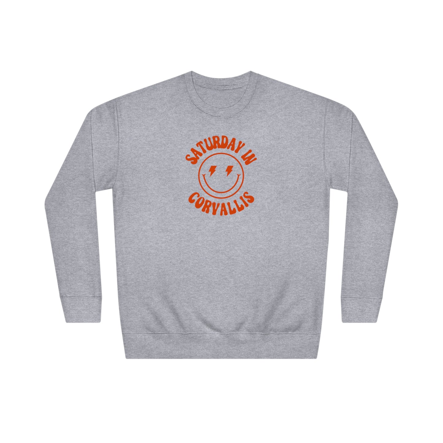 Smiley Oregon State Crew Sweatshirt