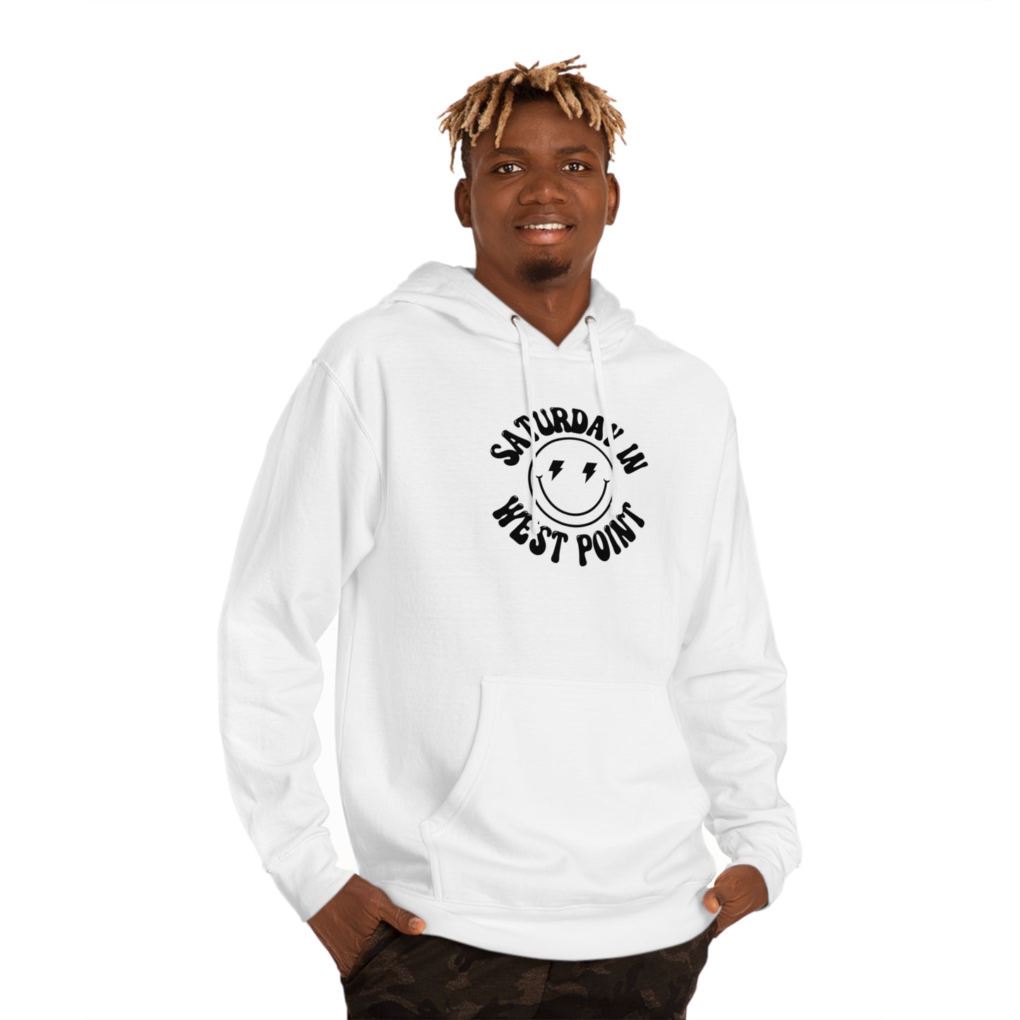 Smiley West Point Hooded Sweatshirt