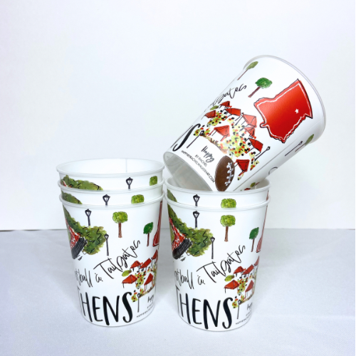 Athens Reusable Cups - Set of 6