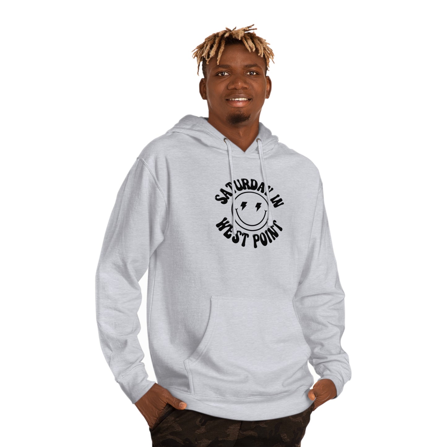 Smiley West Point Hooded Sweatshirt