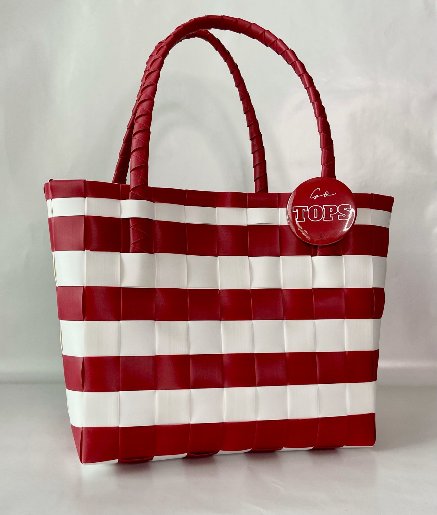 Crimson and White Tailgate Tote