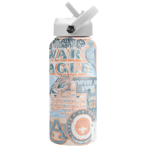 Auburn Water Bottle - 32 oz