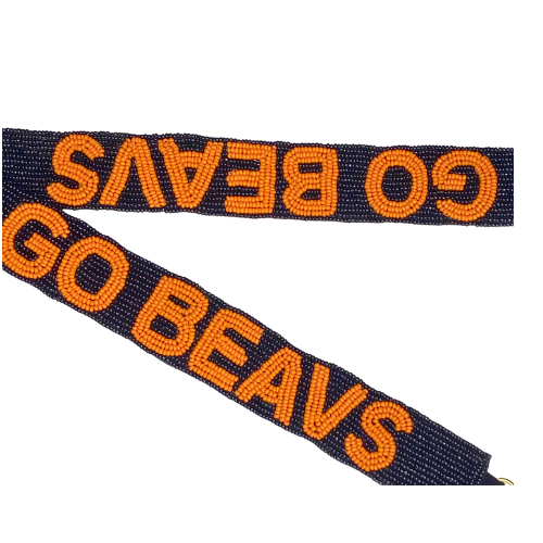 Black Go Beavs Strap (Strap only)