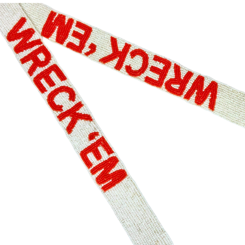 White Wreck Em Strap (Strap only)