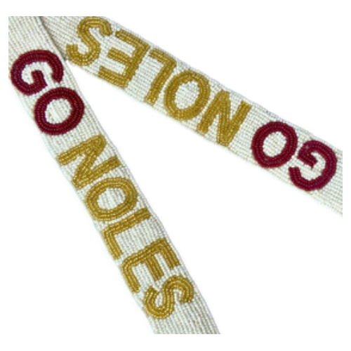 Go Noles Strap - White (Strap only)