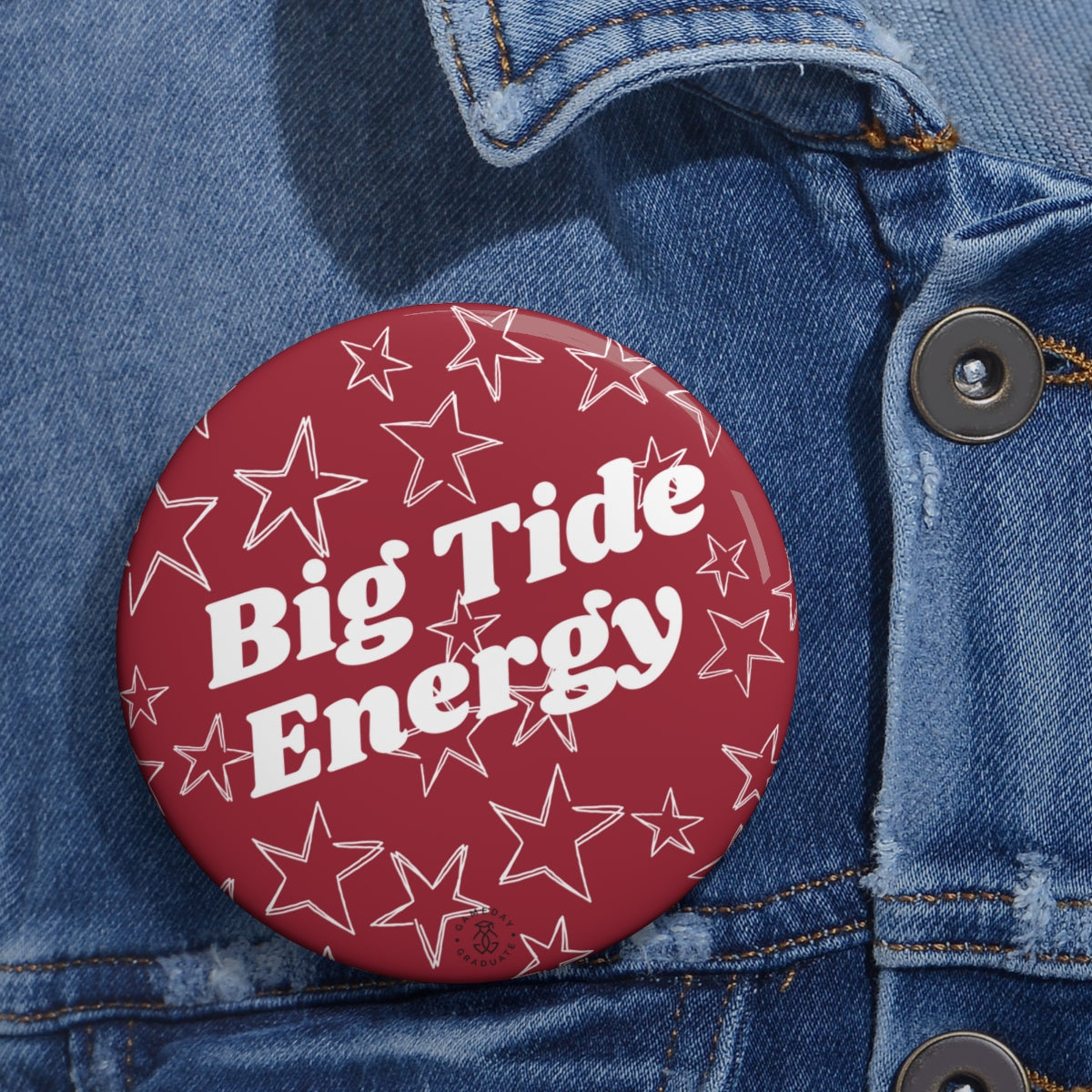 Big Tide Energy Stars Button