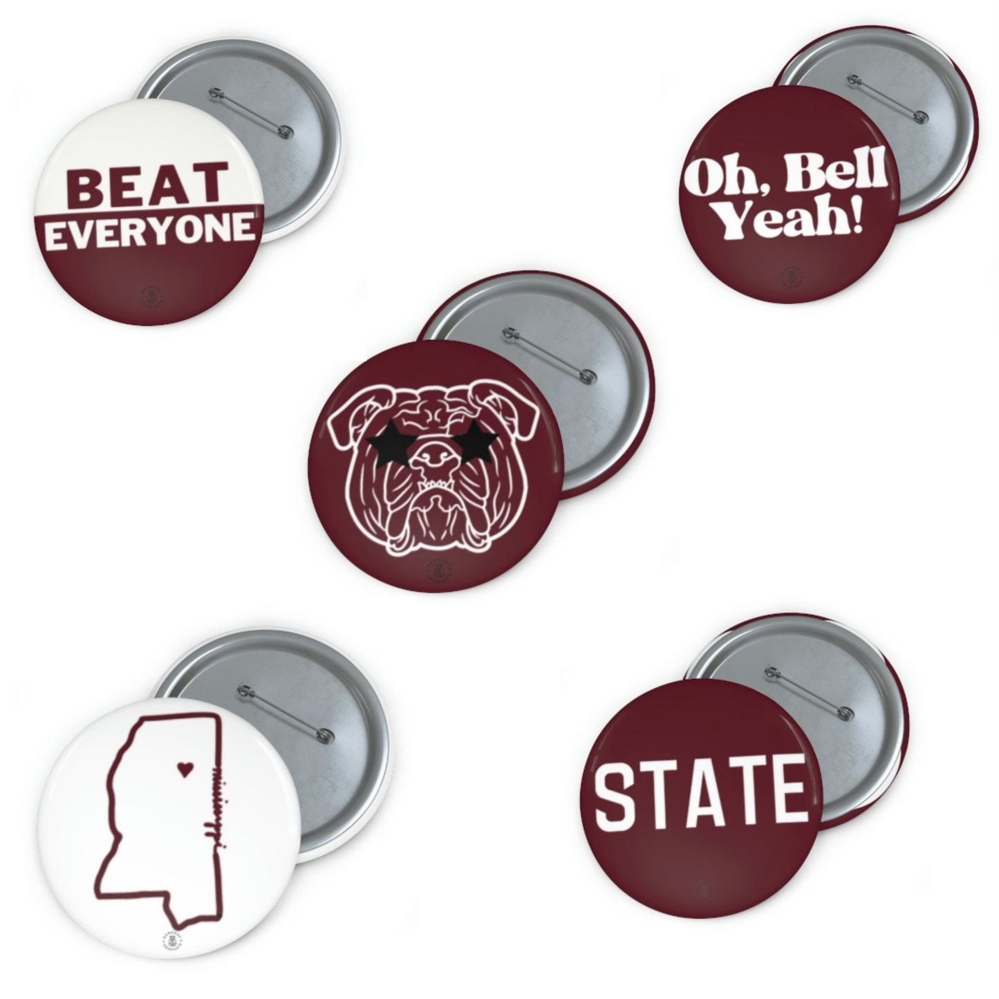 Custom Gameday Button Set