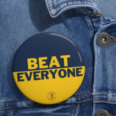 Michigan Beat Everyone Button