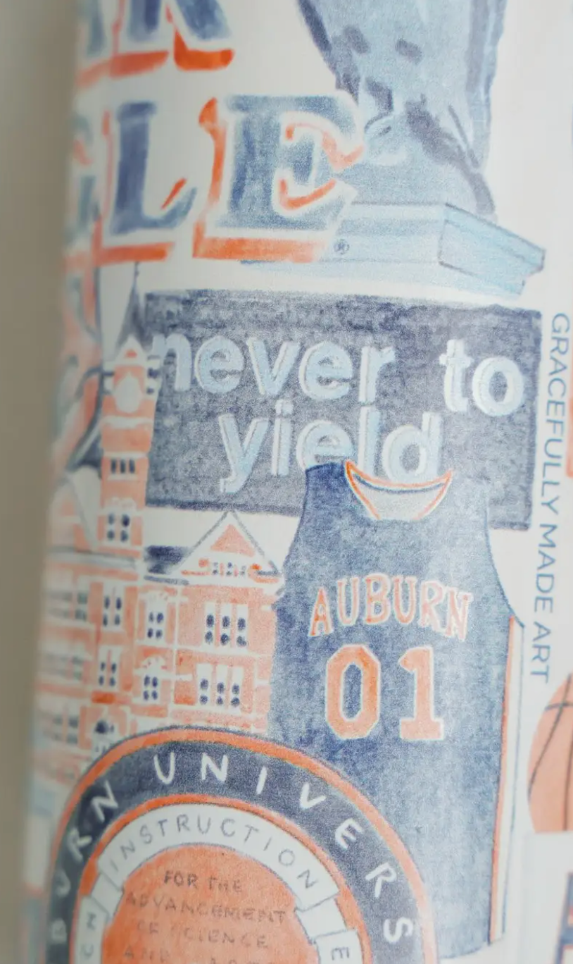 Auburn Water Bottle - 32 oz