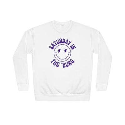 Smiley JMU Crew Sweatshirt