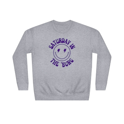 Smiley JMU Crew Sweatshirt