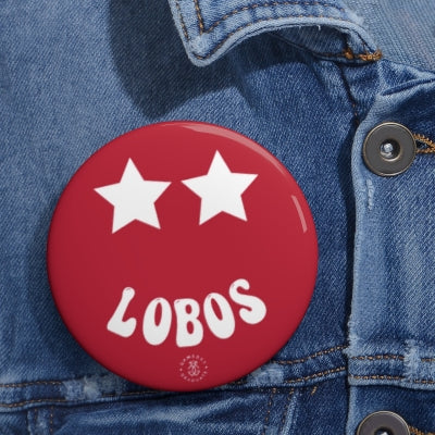 UNM Lobos Star Button