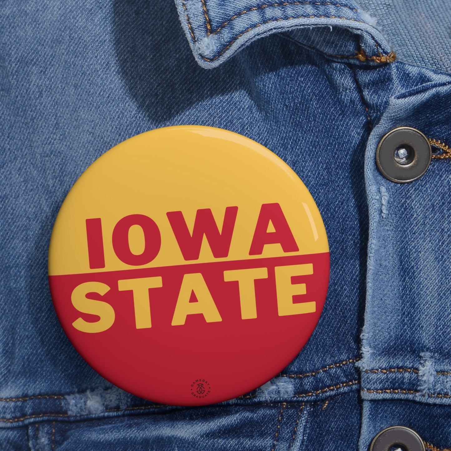 Iowa State Button