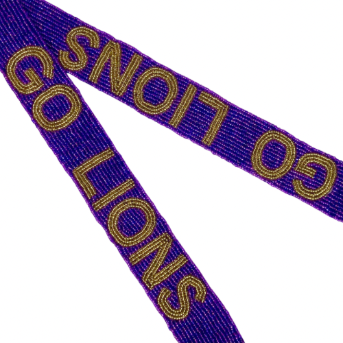 Go Lions Beaded Strap (Strap Only)