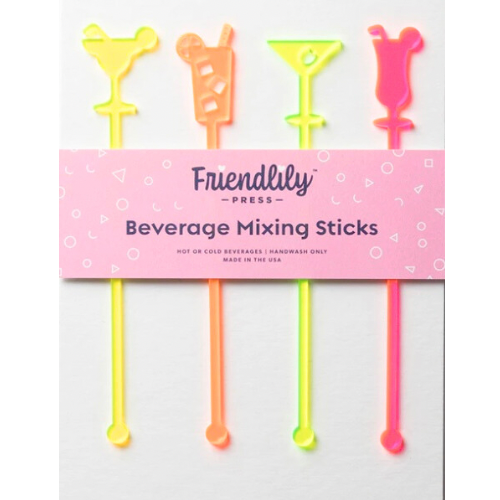 Cocktail Acrylic Stirrers