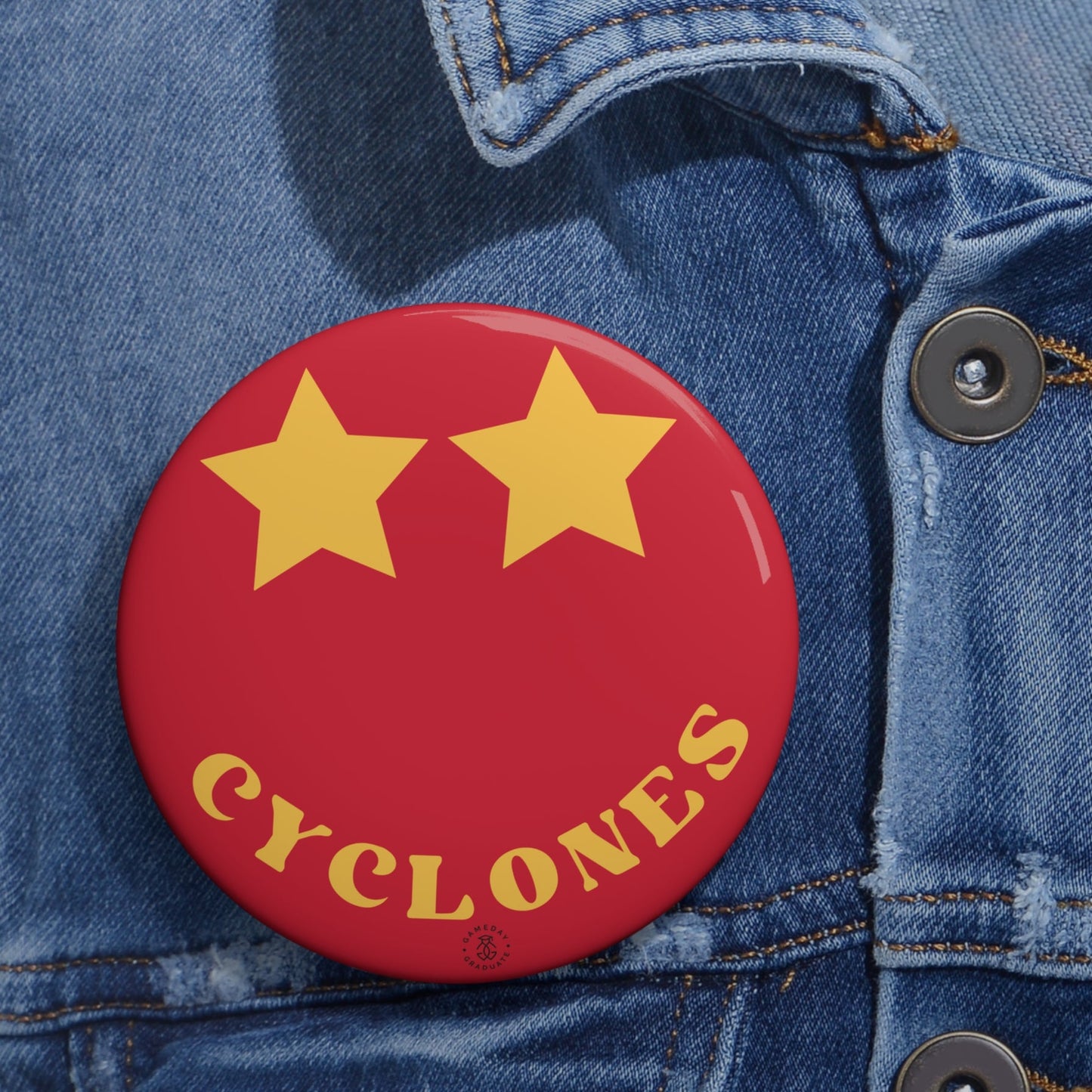 Cyclones Stars Button