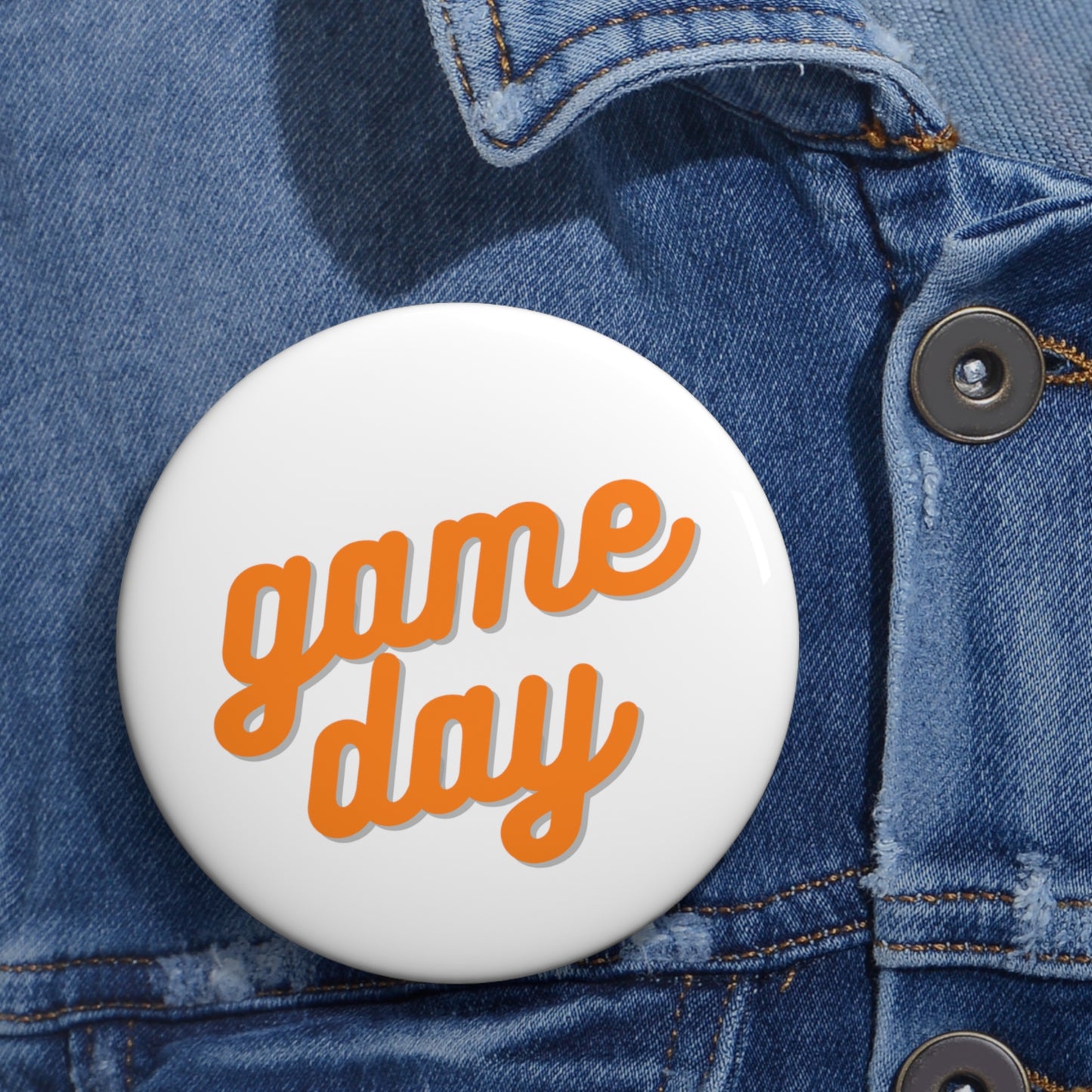 Orange Gameday Button