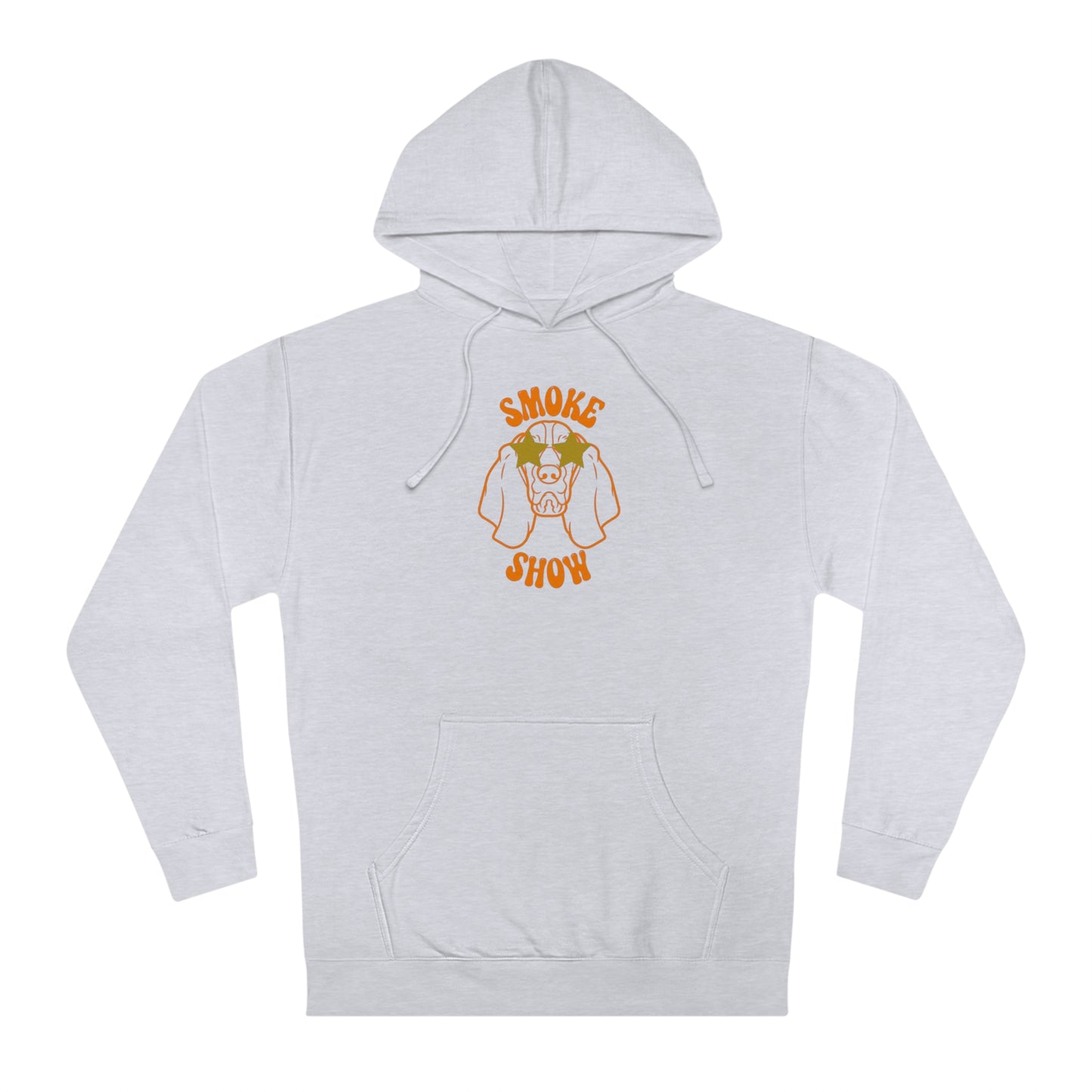 Smoke Show (gold eyes) Hooded Sweatshirt
