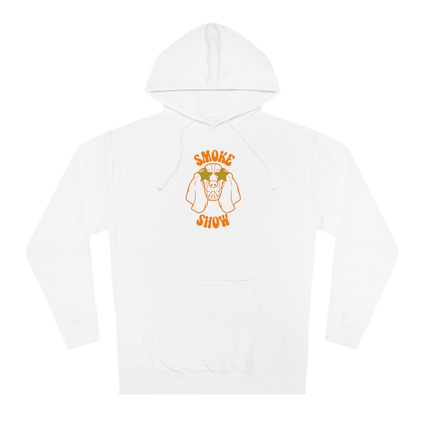 Smoke Show (gold eyes) Hooded Sweatshirt