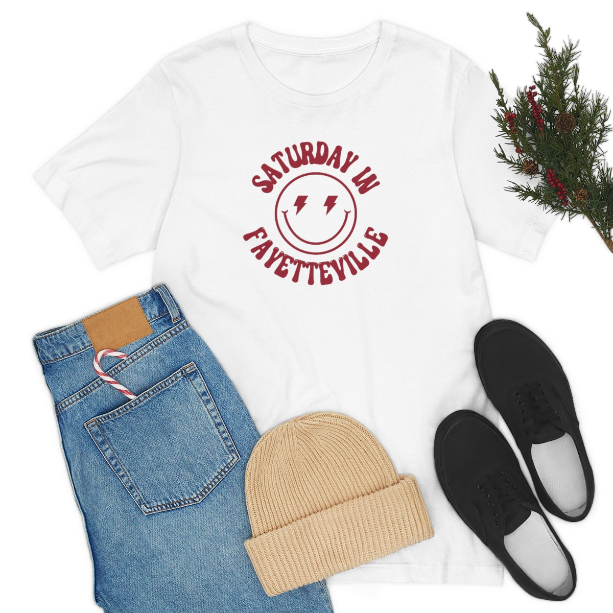 Smiley Fayetteville Short Sleeve Tee - GG