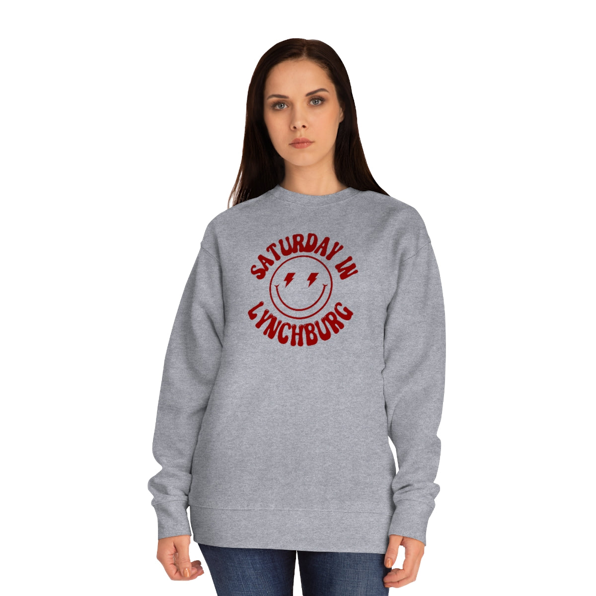Smiley Lynchburg Crew Sweatshirt - GG - CH