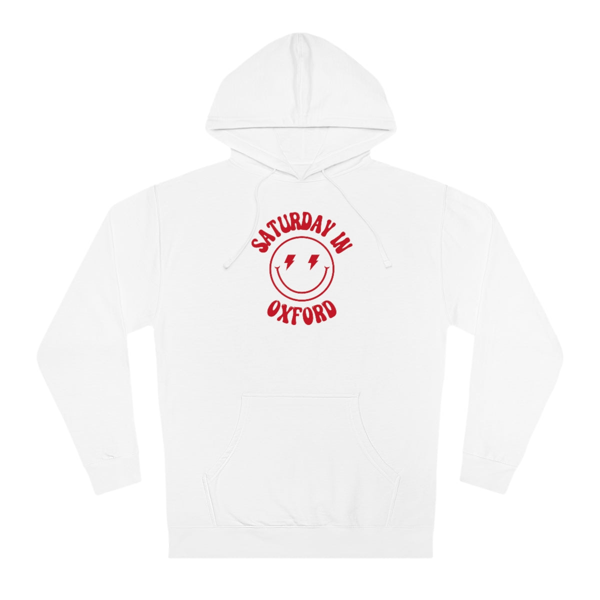 Smiley Oxford Hooded Sweatshirt - GG - ITC