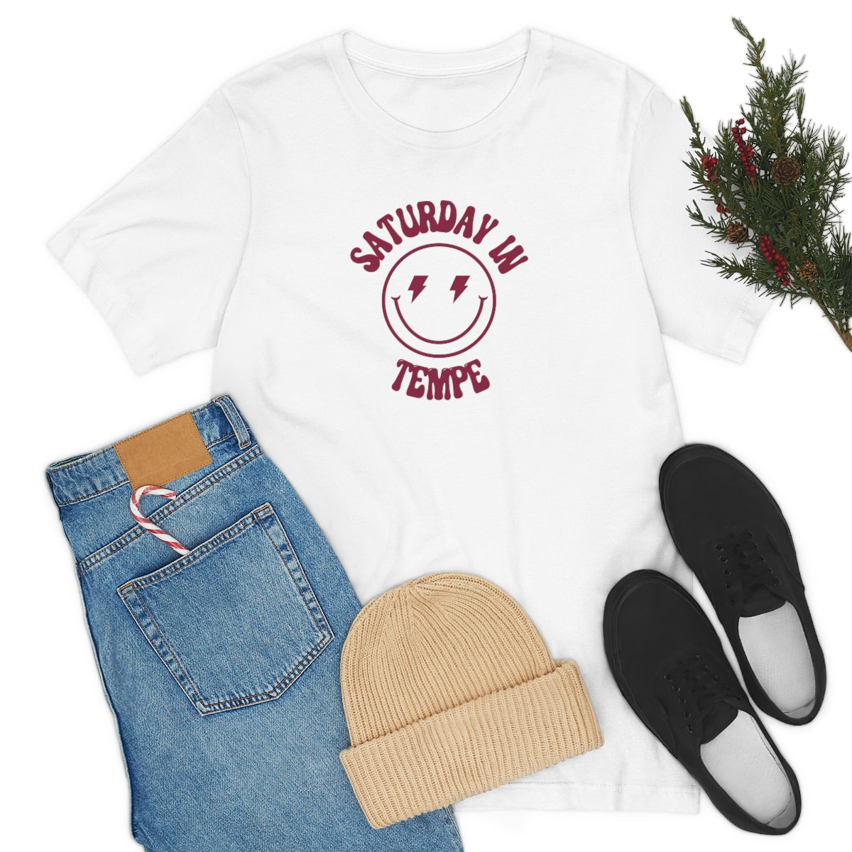 Smiley Tempe Short Sleeve Tee - GG