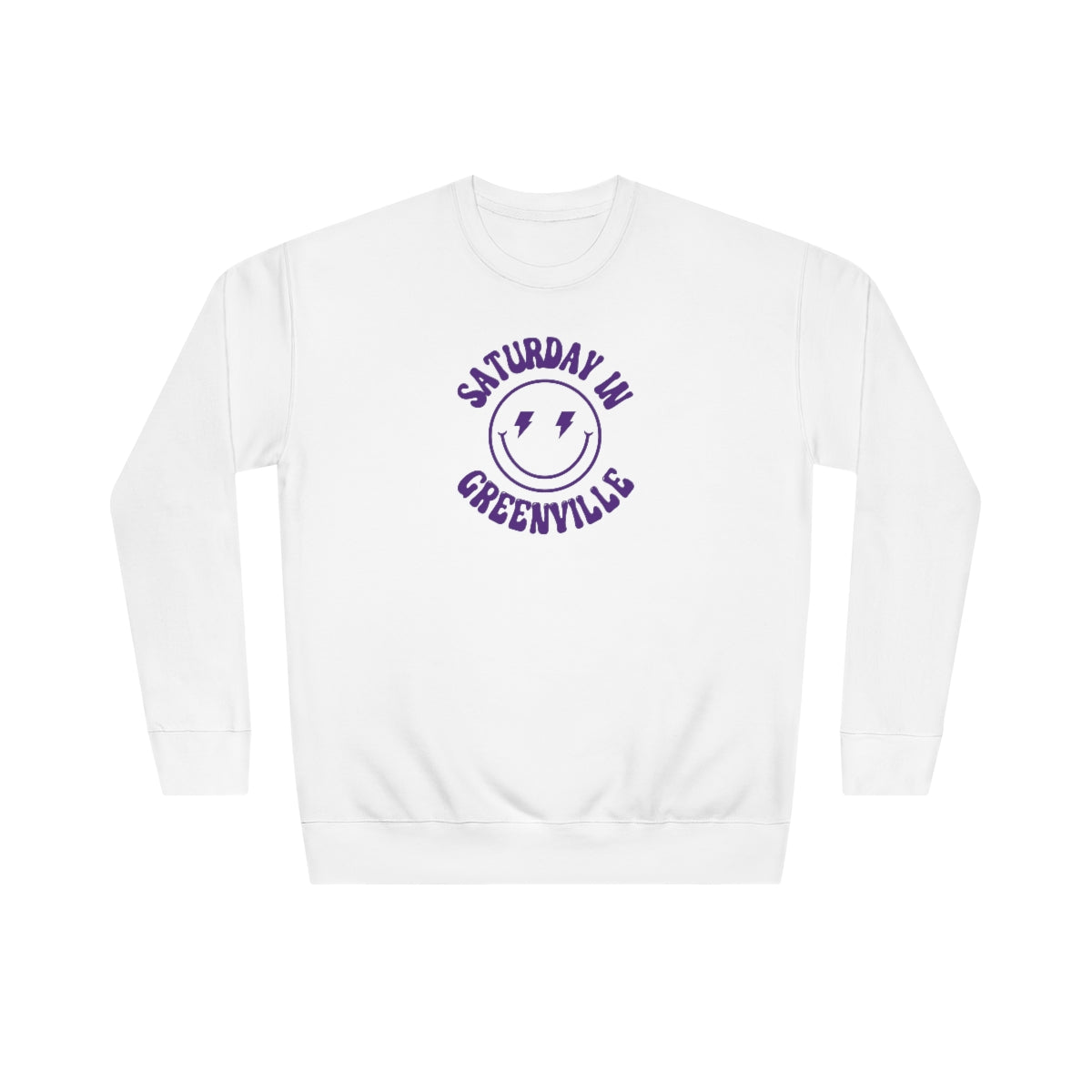 Smiley Greenville Crew Sweatshirt - GG - CH