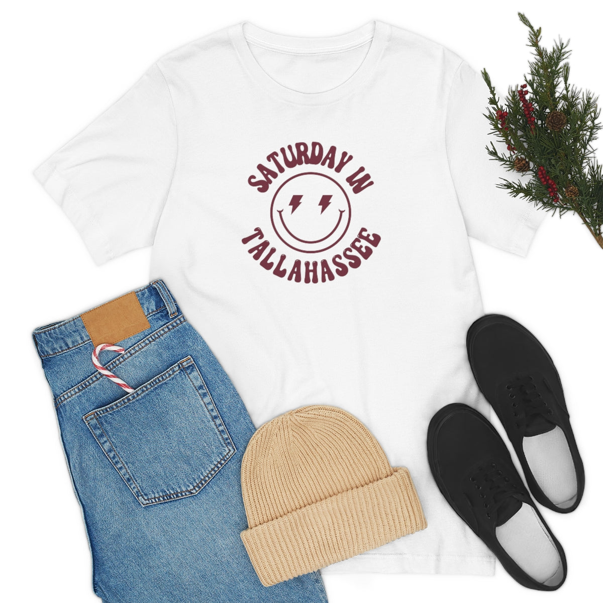 Smiley Tally Short Sleeve Tee - GG