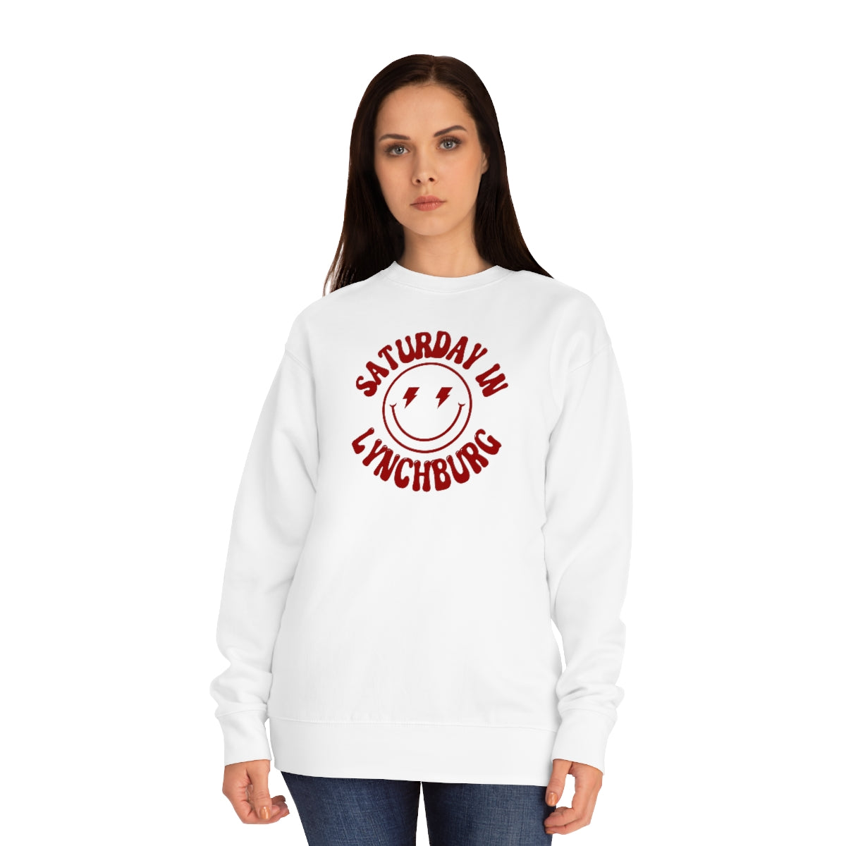 Smiley Lynchburg Crew Sweatshirt - GG - CH
