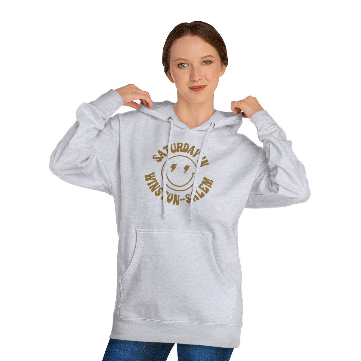 Smiley Wake Hooded Sweatshirt - GG - ITC
