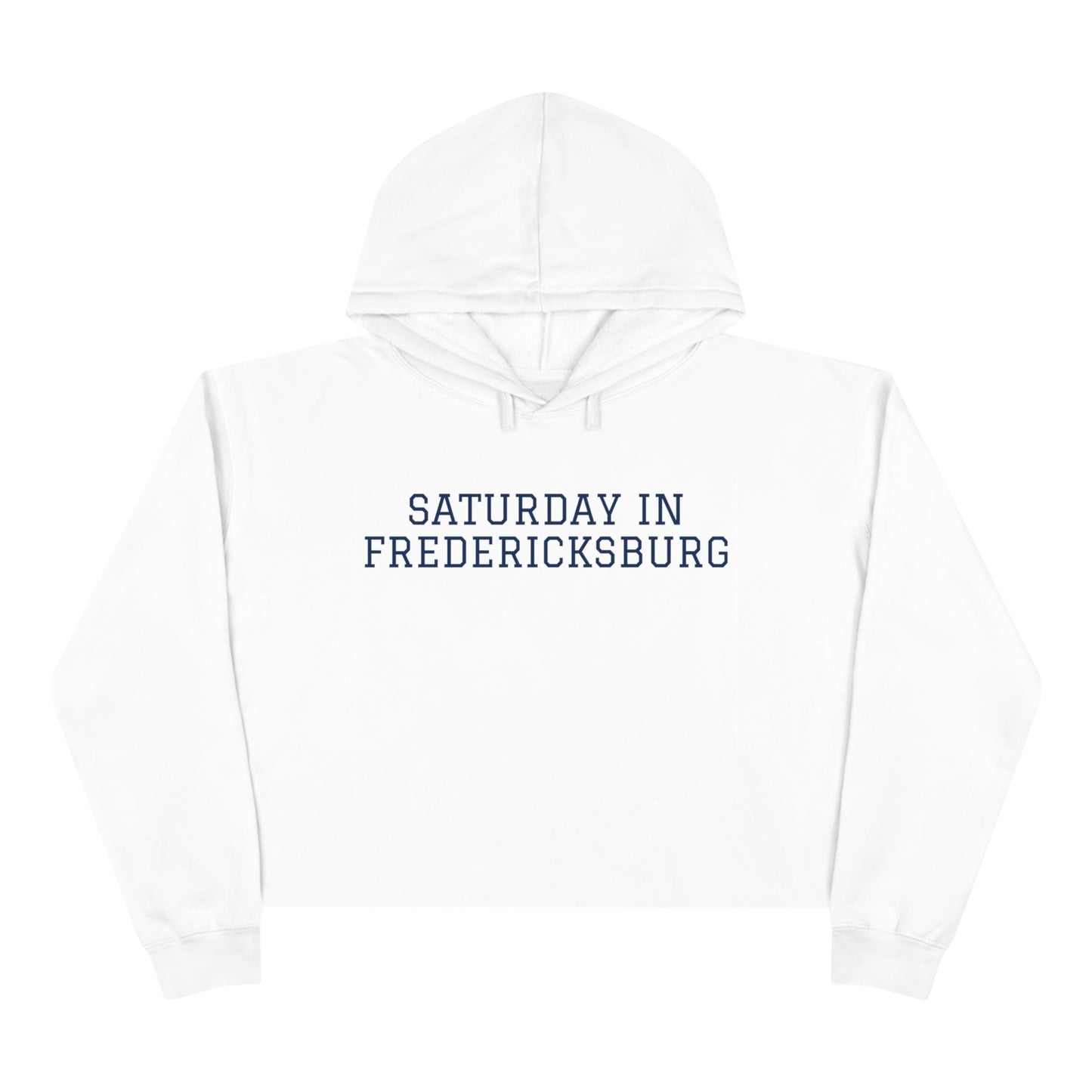 Mary Washington Crop Hoodie
