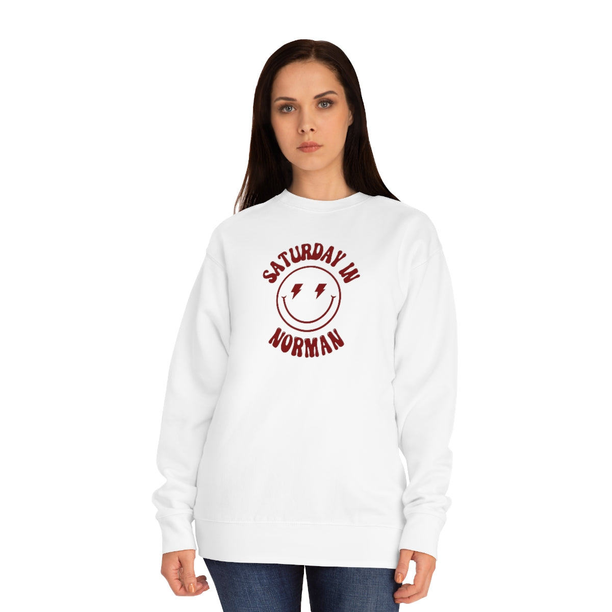 Smiley Norman Crew Sweatshirt - GG - CH