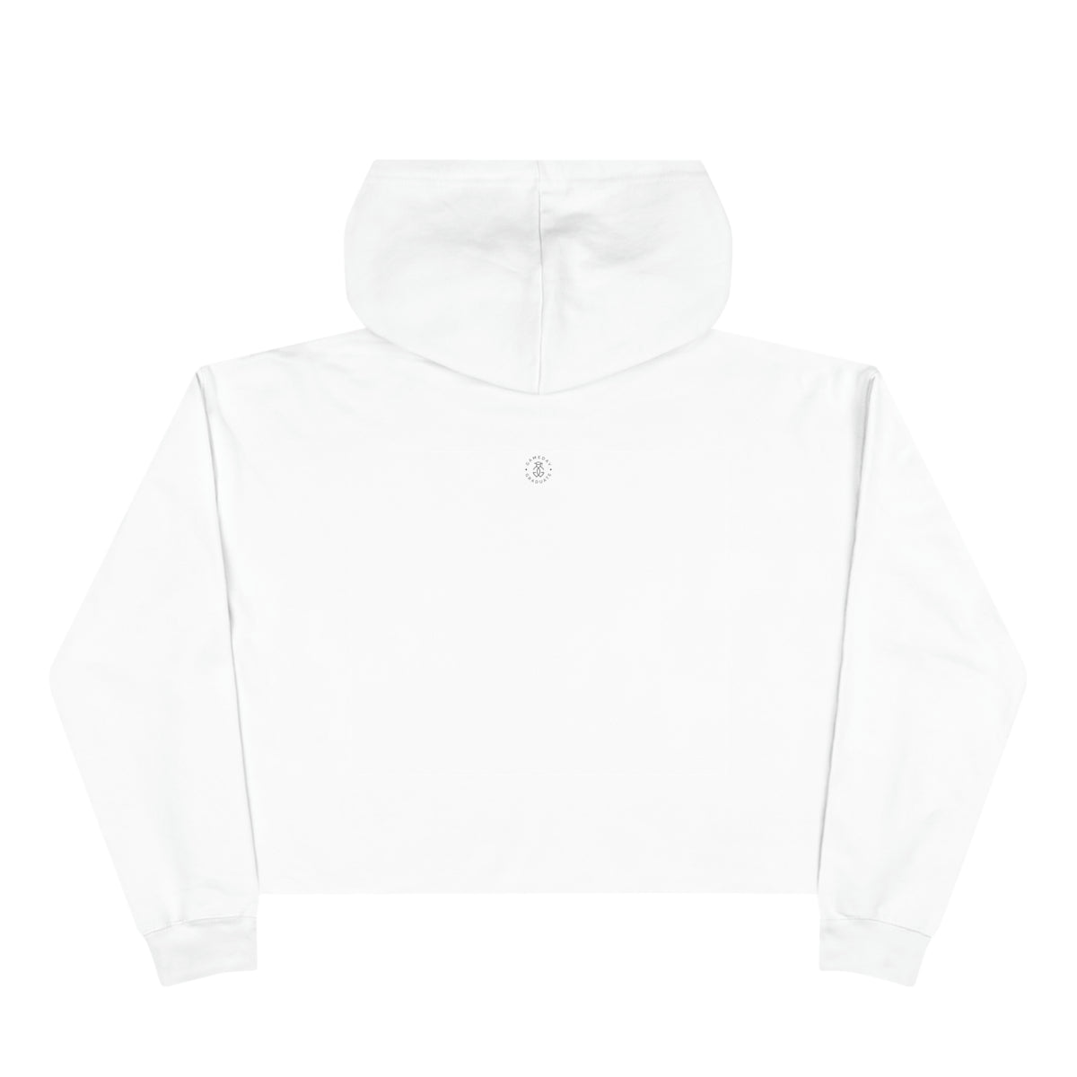 Smiley Ohio Wesleyan Crop Hoodie