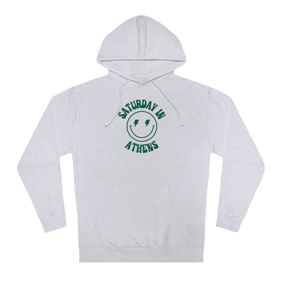 Smiley Athens, OH Hooded Sweatshirt - GG - ITC